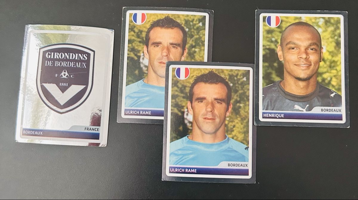 Panini Carte collezionabili: Girondins Bordeaux / CL 2006/2007 – Usato da Luzern venduto da Pascualito