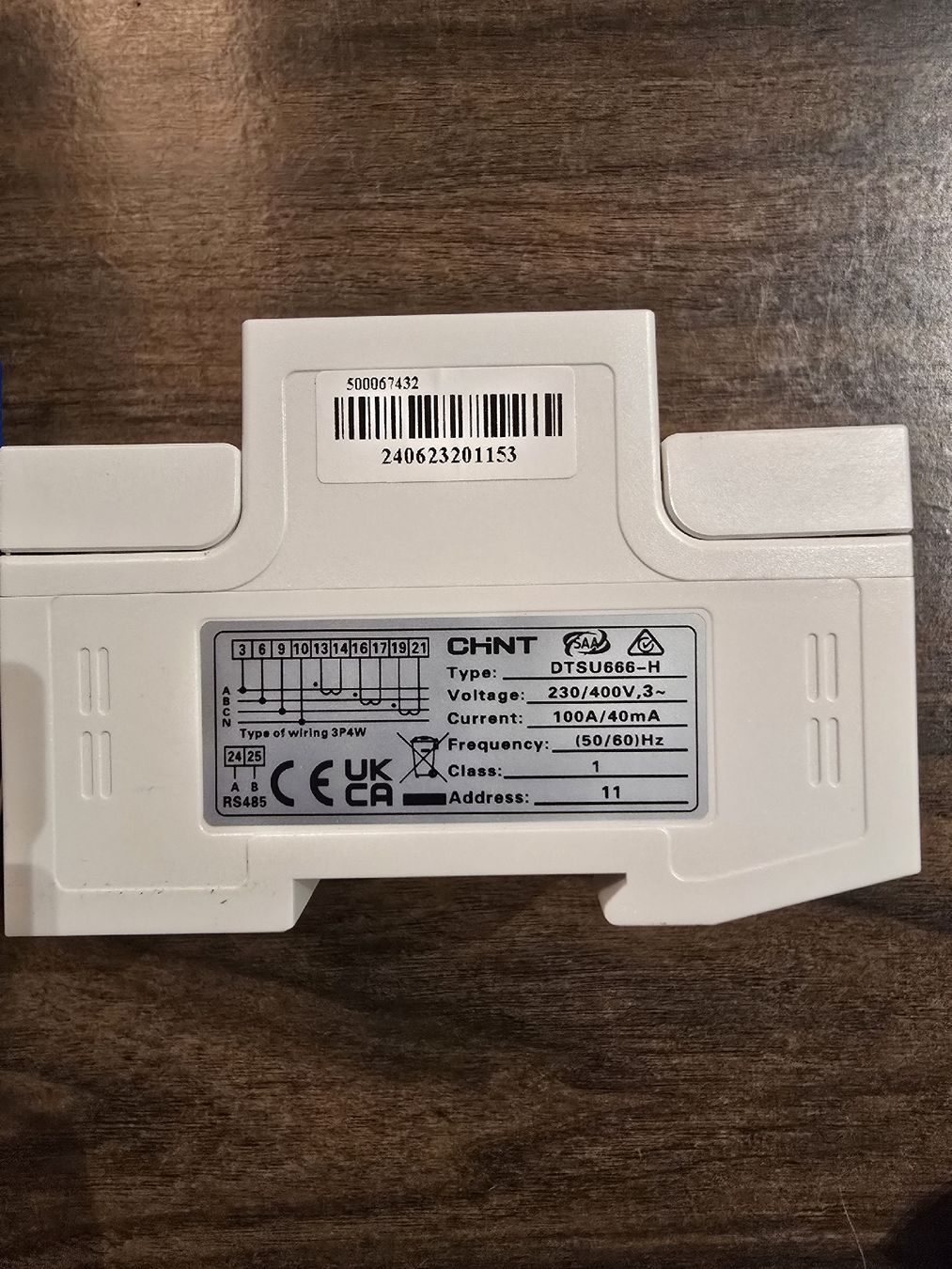Mesurer: CHINT DTSU666-H Smart Power Sensor 3-Phasen gebraucht – D'occasion à Rüthi (Rheintal) par Chillimops 2