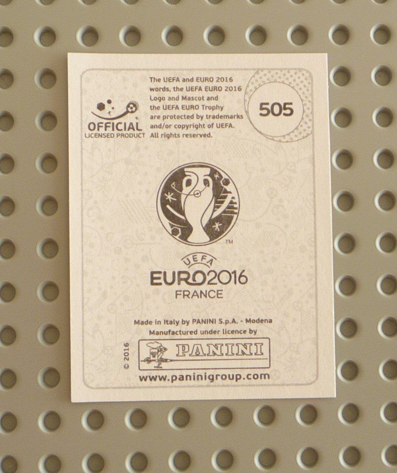 Panini Sammelbilder & Trading cards: Panini "EURO 2016" Nr. 505 Andrea Pirlo – Gebraucht aus Aarau von  1