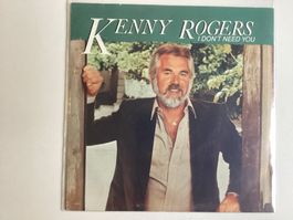 Kenny Rogers Single - I Don’t Need You / Without You In My L