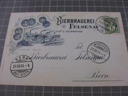 AK Postkarte Brauerei Felsenau Bern