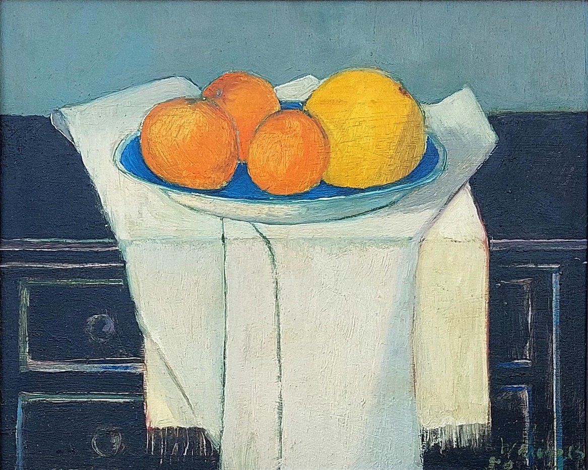 Tableaux: Walter Wehinger - Trois oranges – D'occasion à Montmelon par canelle-12