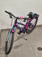 Kinder Velo Skyride Purpur-Türkis-Pink 24 Zoll