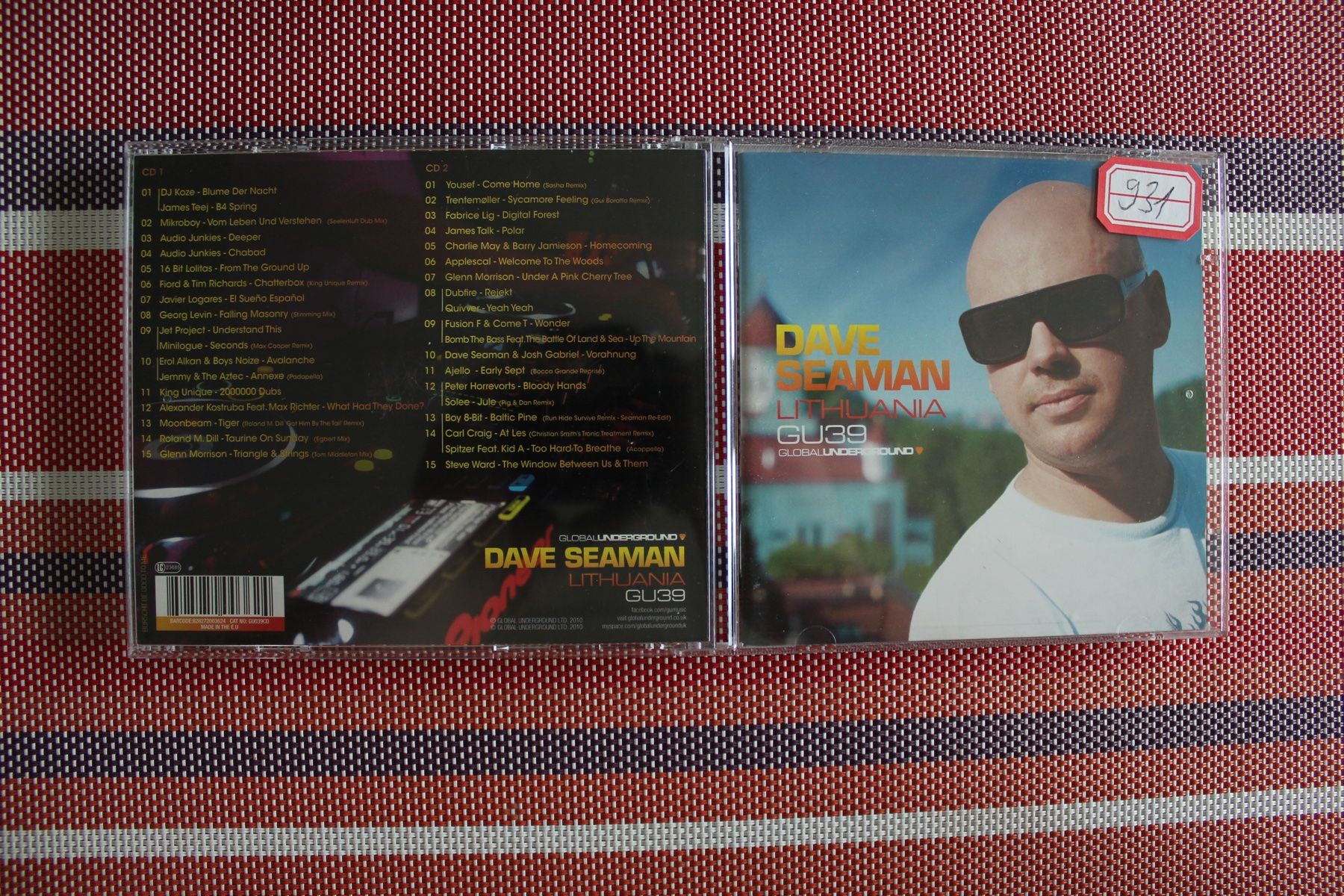 CD: Dave Seaman Gu39: Litauen Doppel CD 931 – Usato da Geroldswil venduto da CD-Verkauf-2022
