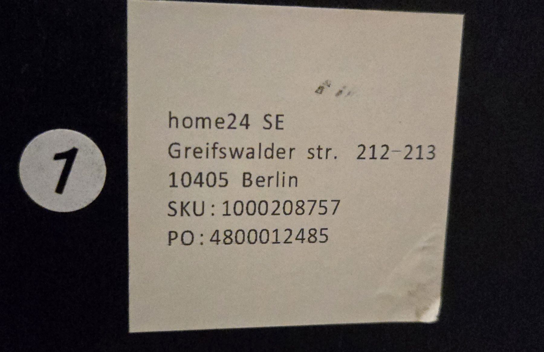 Tische: Schwarzer Esstisch von Home24 – Gebraucht aus Zetzwil von YanickS10 7