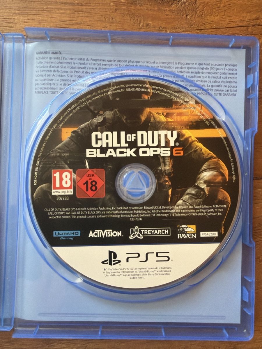 Giochi: Call of Duty Black Ops 6 PS5 – Usato da Wädenswil venduto da alejandroha 2