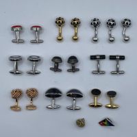 18 Paar Manschettenknöpfe Set RT London CP Vintage