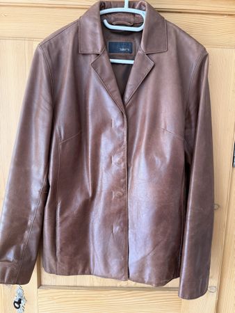 Jake*s Lederjacke - Blazer Leder braun Damen Gr. 38 Jacke