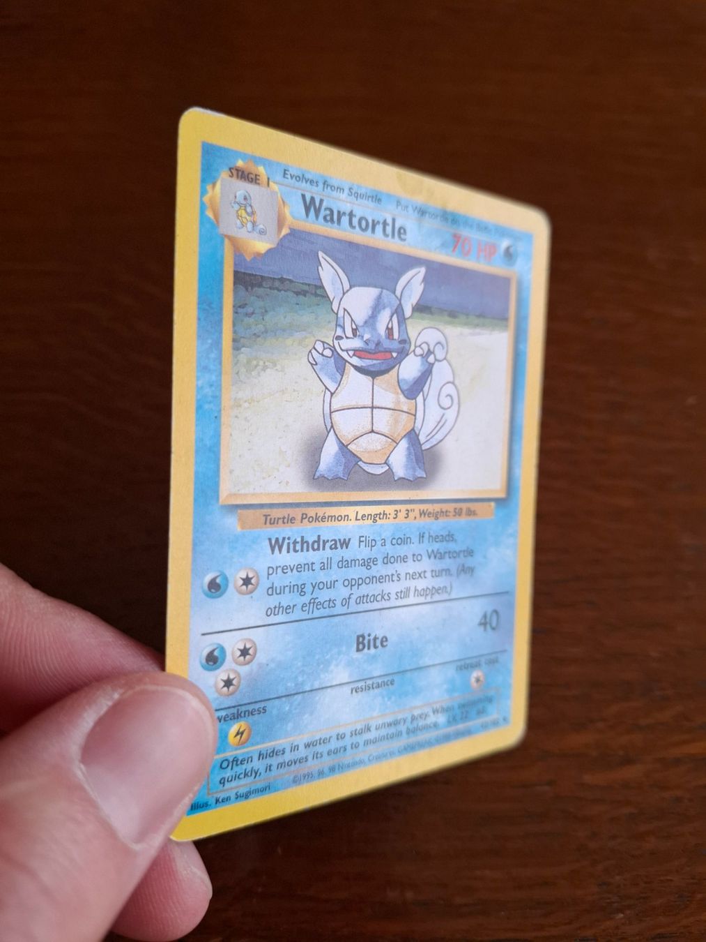 Pokémon Carte collezionabili: Pokemon Wartortle Base Set 43/102 – Usato da Giornico venduto da ale_lc8k 2