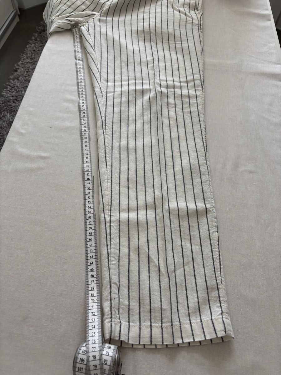 H&M Pantaloni: H&M Sommerhose, gestreift, Grösse M, Regular Fit. – Nuovo e nell'imballaggio originale da Bäretswil venduto da Viechel 4