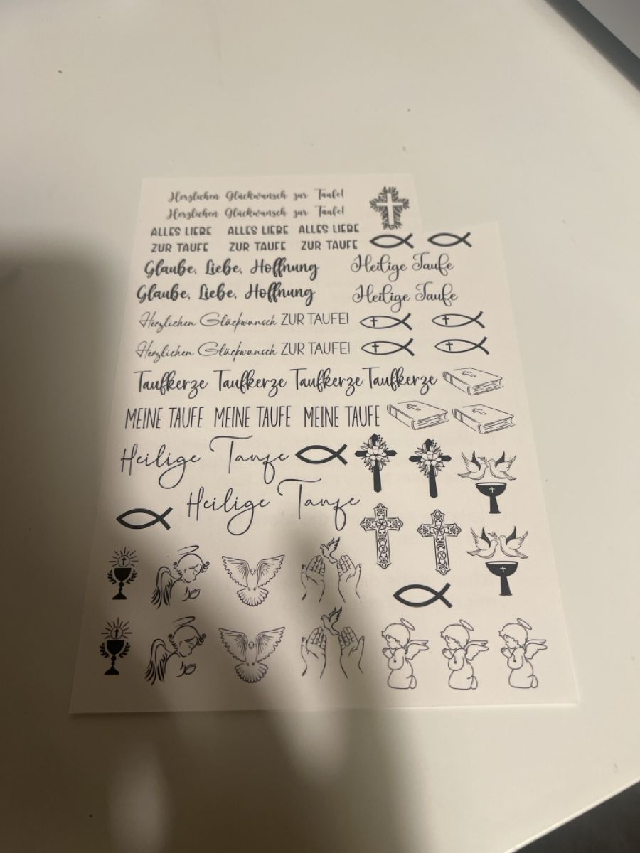 Toutes les décorations: Kerzentattoo Taufe – D'occasion à Kloten par tyrael93 6