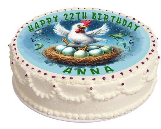 Tutte le decorazioni: Tortenaufleger Huhn – Nuovo e nell'imballaggio originale da Dagmersellen venduto da mar_h5rk