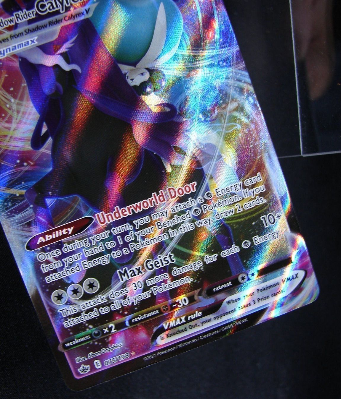 Pokémon Sammelbilder & Trading cards: Calyrex Vmax - Ultra Rare - Mint    /127 – Gebraucht aus Rümlang von coh_87ww 3