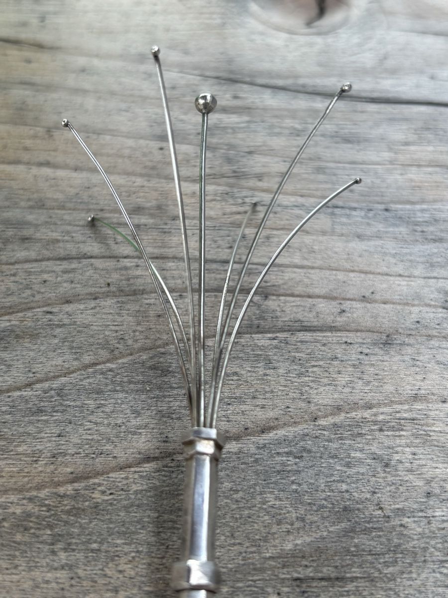 Set di posate: SWIZZLE-STICK SILBER mit Box, Sterling Silber antik – Usato da Würenlos venduto da Ashley24 4