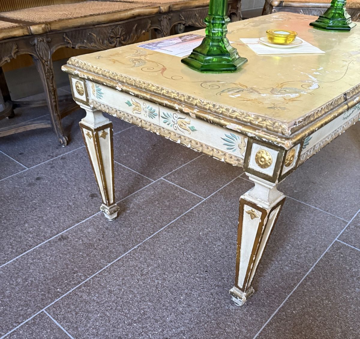 Poltrone: Barocke Sitzgruppe, 5-teilig, Top! – Usato da Berlingen venduto da Bodensee125 4