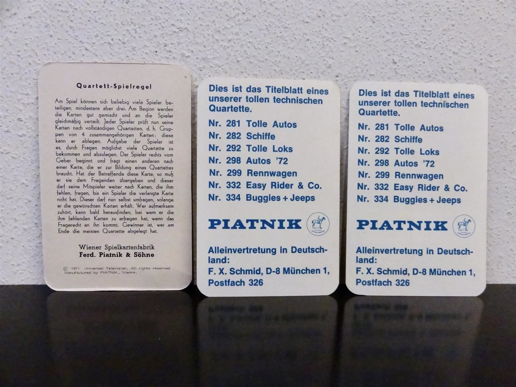 Giochi: schönes altes Quartett SHILOH RANCH – Usato da Kerzers venduto da wisaundso 9
