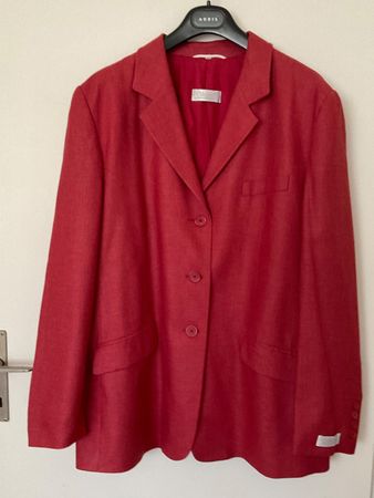 CLEMENT Seide Wolle Blazer Gr 46/48 NEU