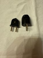Lot de 2 fiches électriques vintages - Prises mâles! (45)