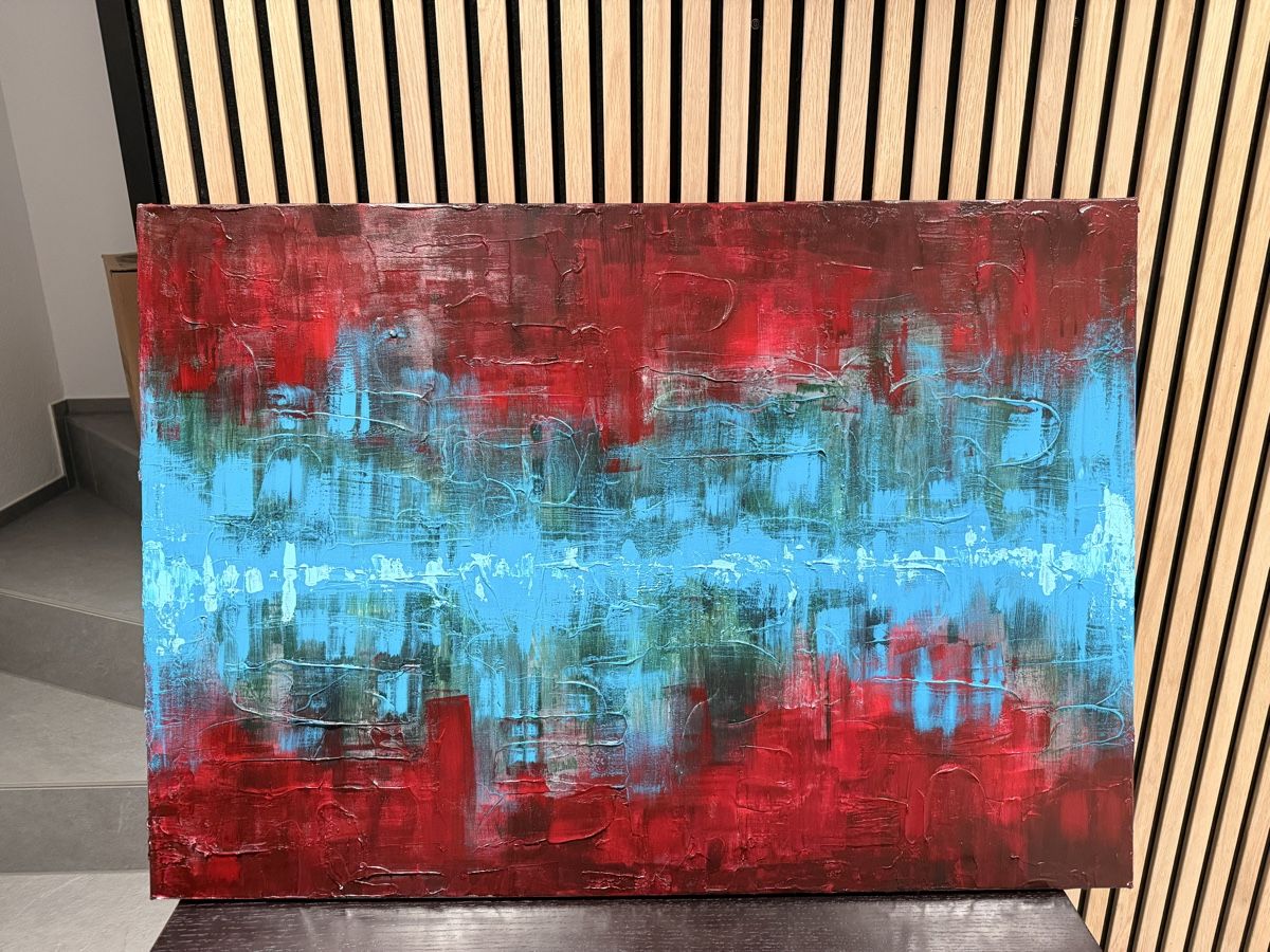 Gemälde: Abstraktes Gemälde Acryl auf Leinwand – Neu (gemäss Beschreibung) aus Unterlunkhofen von Ladykatsumii 3