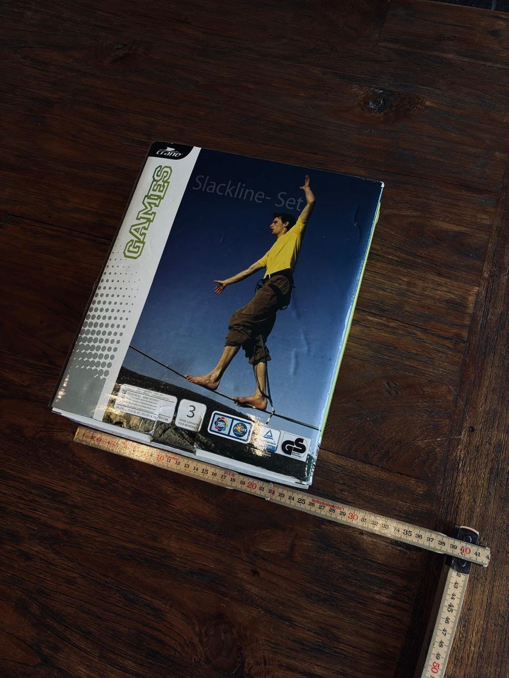 Slackline: Crane Slackline Set, Outdoor. – Nuovo e nell'imballaggio originale da Stäfa venduto da MazzaH