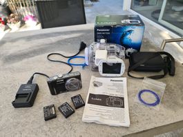 Panasonic Lumix DMC-TZ20 Unterwassergehäuse guter Zustand