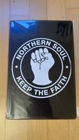 Northern Soul Blechschild 