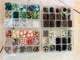 Material zum Schmuck machen oder basteln - Set Nr. 1