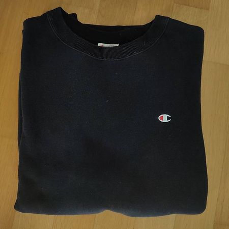 Champion Pullover Schwarz (M)