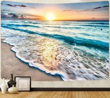 Wandbehang Strand 150cm x 130cm