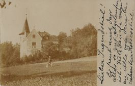 Zürich, Villa, Detailansicht, Privatfoto, 1902