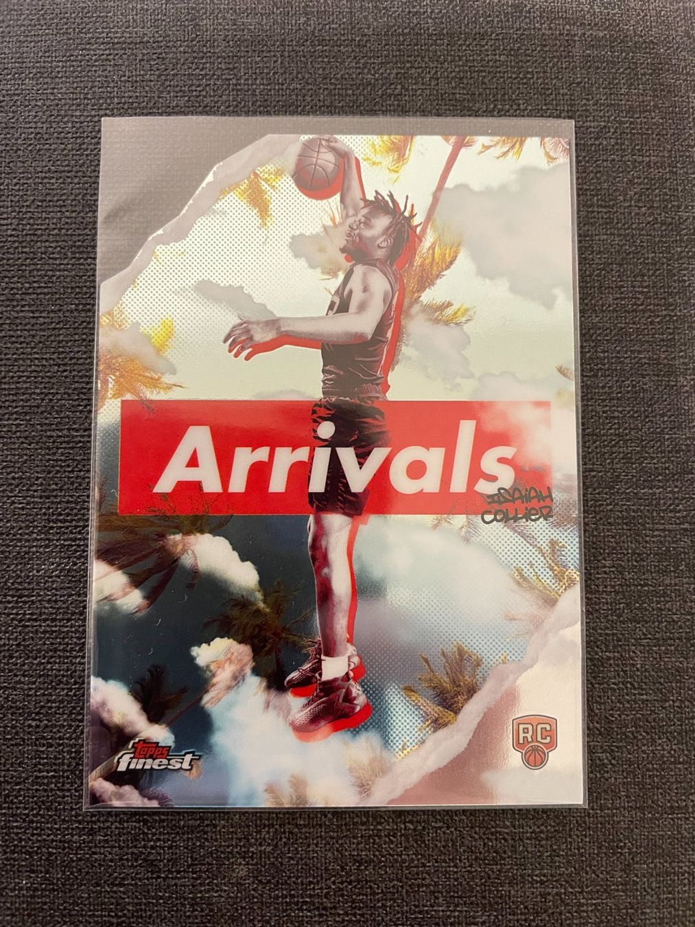 Topps Carte collezionabili: Topps finest Isaiah Collier NBA RC – Usato da Burgdorf venduto da Sports_Cards_3400
