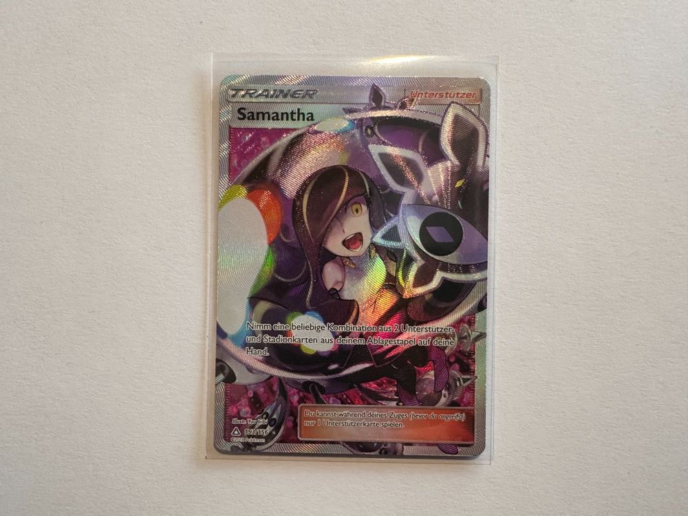 Samantha Ultra Prisma S&M Trainer Fullart DE (Gebraucht) in Hagendorn ...