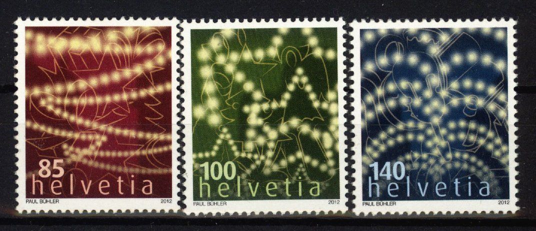 Tous les timbres: 2012, Sondermarken Weihnachten ** – D'occasion à Willisau par Vollstempel