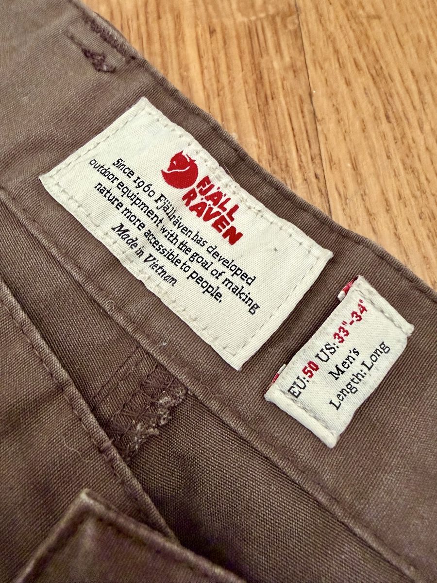 Fjällräven Pantaloni: Hose Fjällräven Barents Pro Dark Olive – Usato da Basel venduto da Konix 2