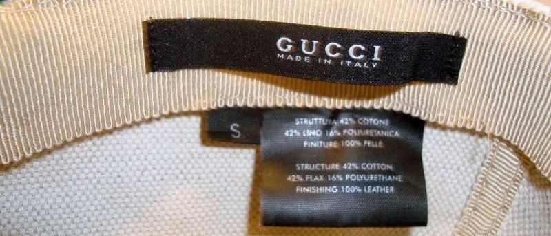 Gucci Copricapi, berretti & cappellini: GUCCI Cap Original / NP Fr. 470.00 – Usato da Stehrenberg venduto da AB-C 1