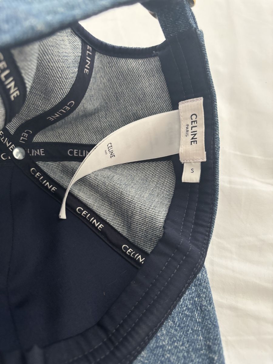 Celine Altro in  Abbigliamento & Accessori: Celine Paris denim baseball cap, unisex – Nuovo (secondo la descrizione) da Baar venduto da Ginasoskin 1