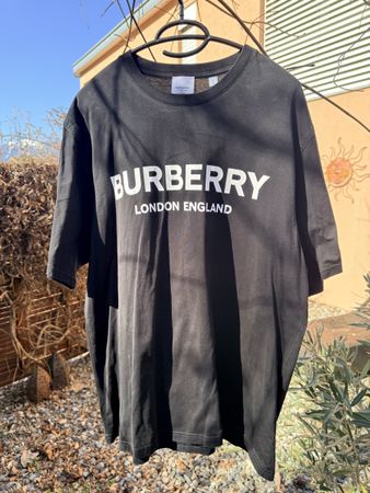 T-shirt Burberry noir, taille L,taille L