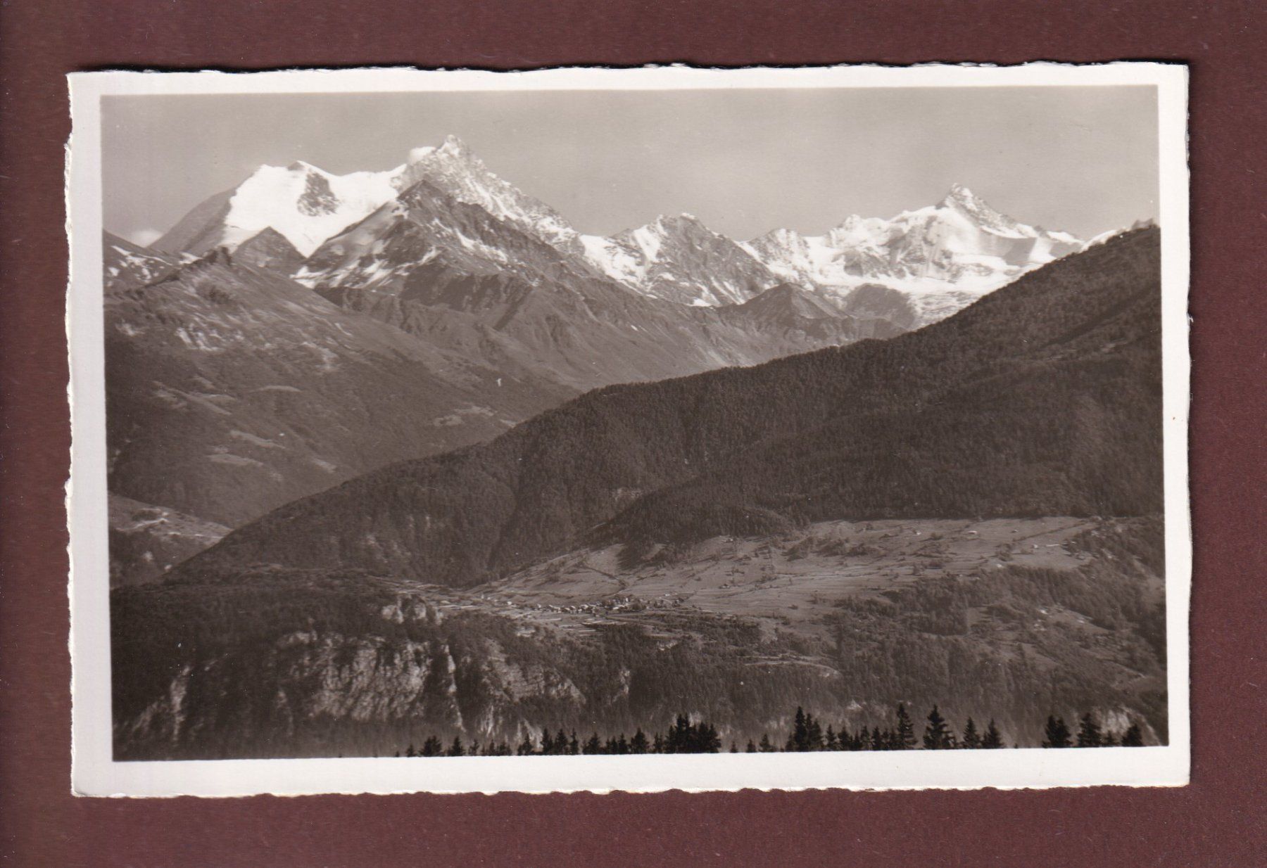 Cartoline postali: MONTANA - Weisshorn - Rothorn – Usato da Pully venduto da nicecards
