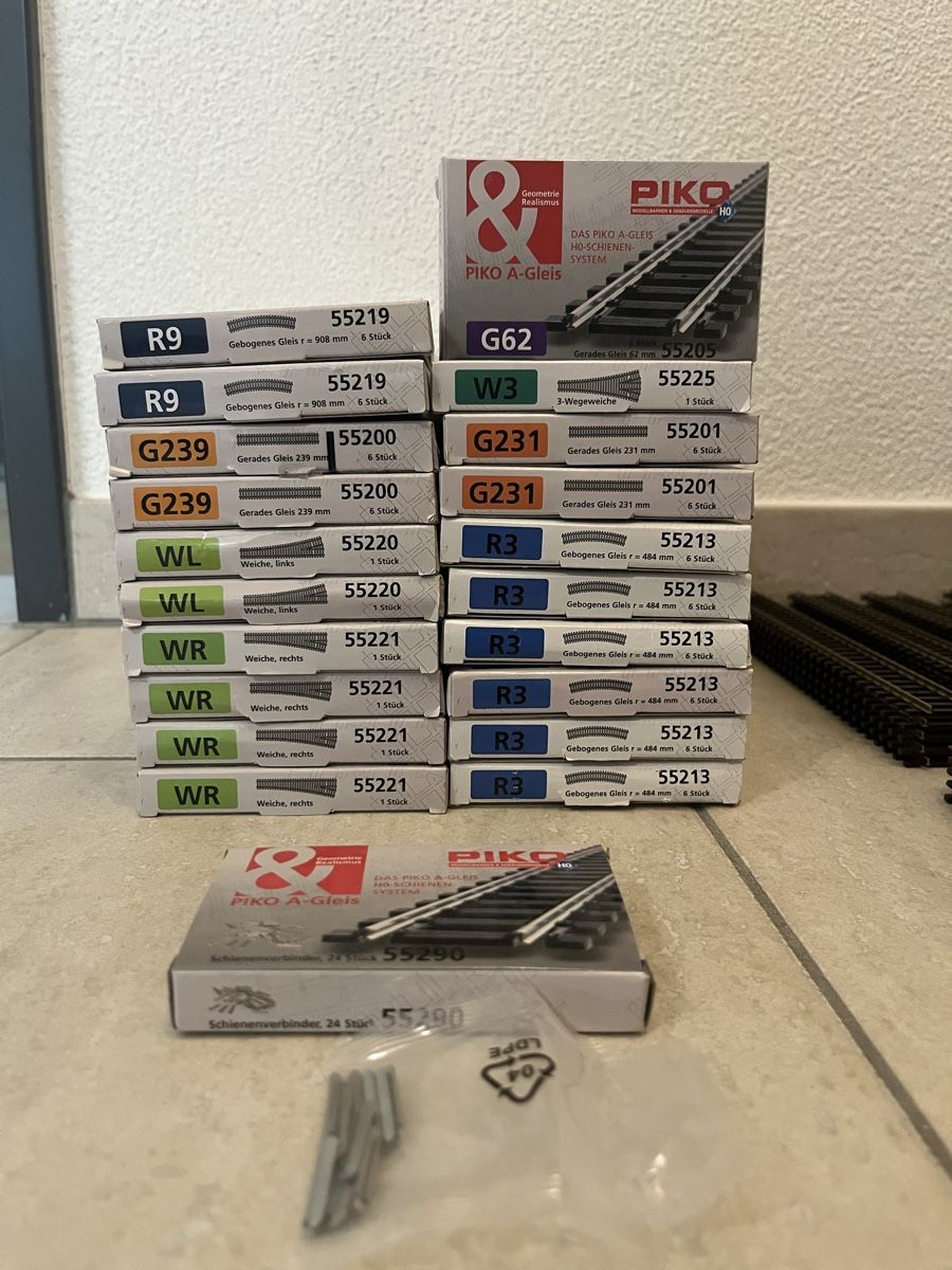 Piko Modellini di ferrovie: XXL Piko Schienen-Set – Usato da Stans venduto da Schwalmis2246 3