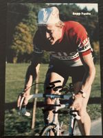 Sepp Fuchs signiertes Foto, Radsport, Cilo, Fanartikel