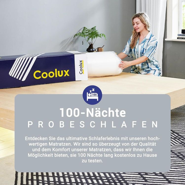 Materassi: Matratze 140x200cm Orthopädische 7-Zonen Kaltschaummatratze – Nuovo e nell'imballaggio originale da Herisau venduto da Glimmerconer 6