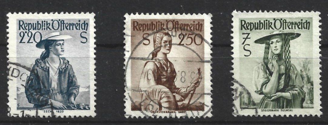 Tutti i francobolli: 1952 Österreich – Usato da Trübbach venduto da Sammer51