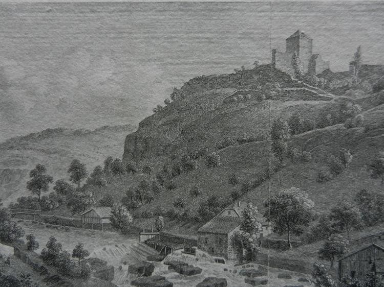 Stiche: Schloss Les Clées Vaud – Gebraucht aus Risch von Rischli15 1
