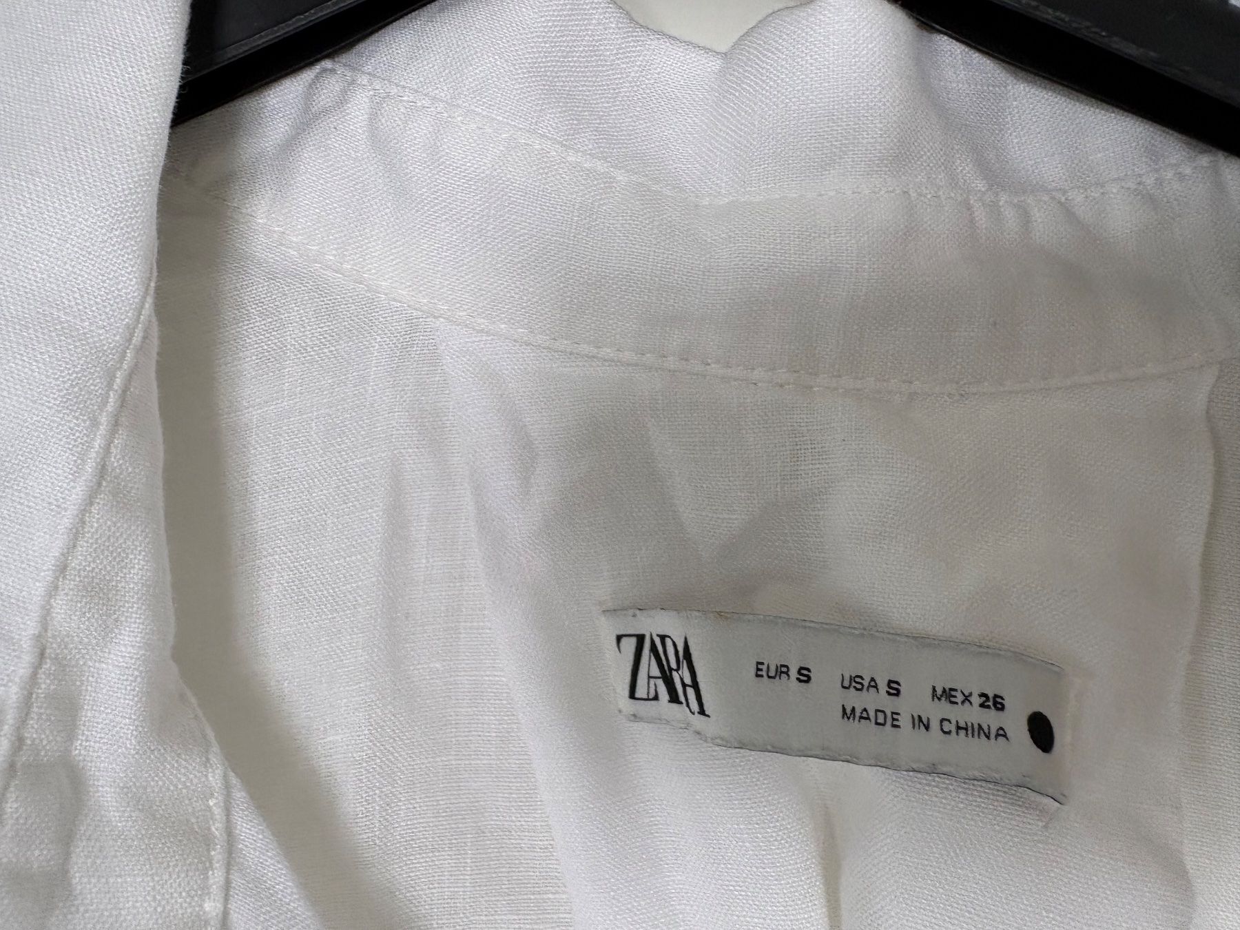 Zara Blusen: ZARA oversize Linen Shirt - Size S – Gebraucht aus Muzzano von Sidney_3 1