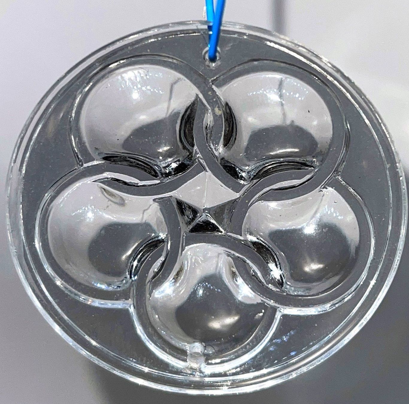 Tutte le decorazioni: Gasscheibe mit Ornamente rund – Nuovo (secondo la descrizione) da Lutzenberg venduto da Pinschi01