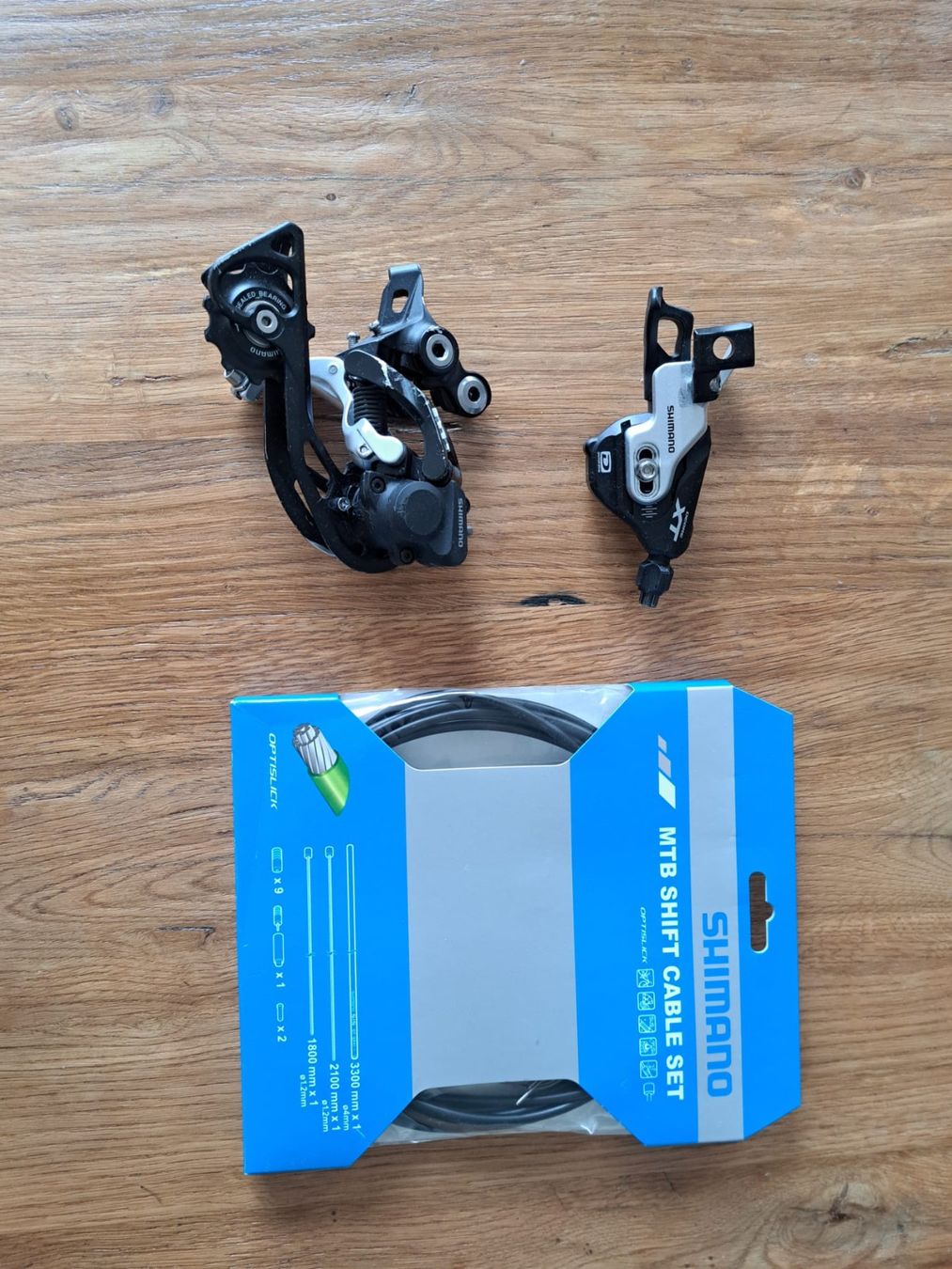 Shimano Pezzi di ricambio: Shimano Deore XT Schaltwerk-Set – Usato da Wolfhausen venduto da Dragons01