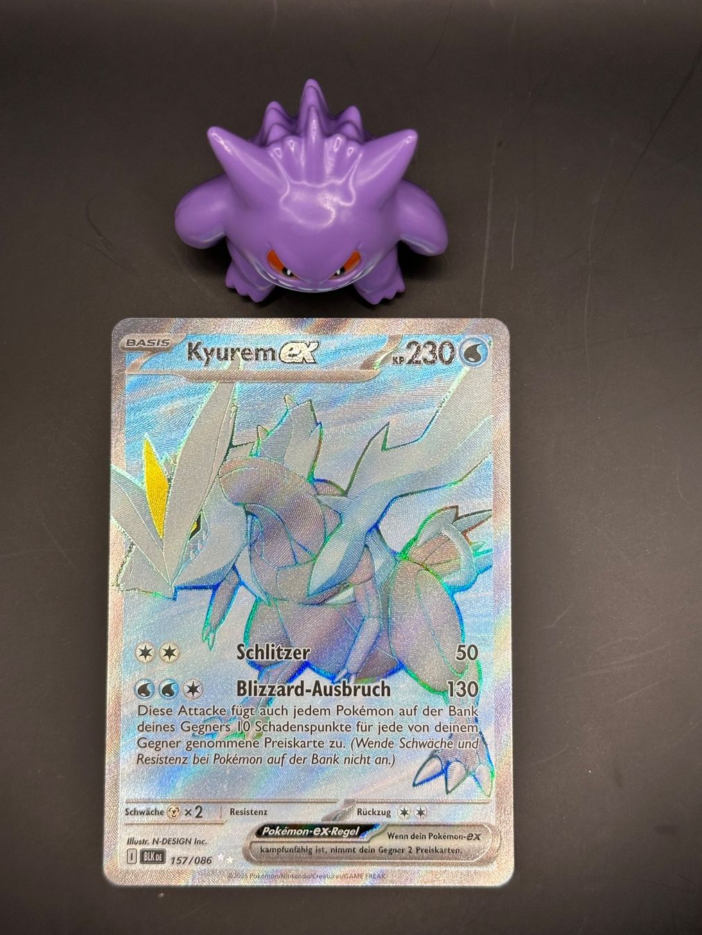 Pokémon Carte collezionabili: Pokémon - Schwarze Blitze Kyurem ex BLK 157 DE – Nuovo (secondo la descrizione) da Winterthur venduto da MonCards