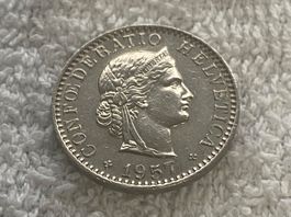 20 centimes/rappen 1957