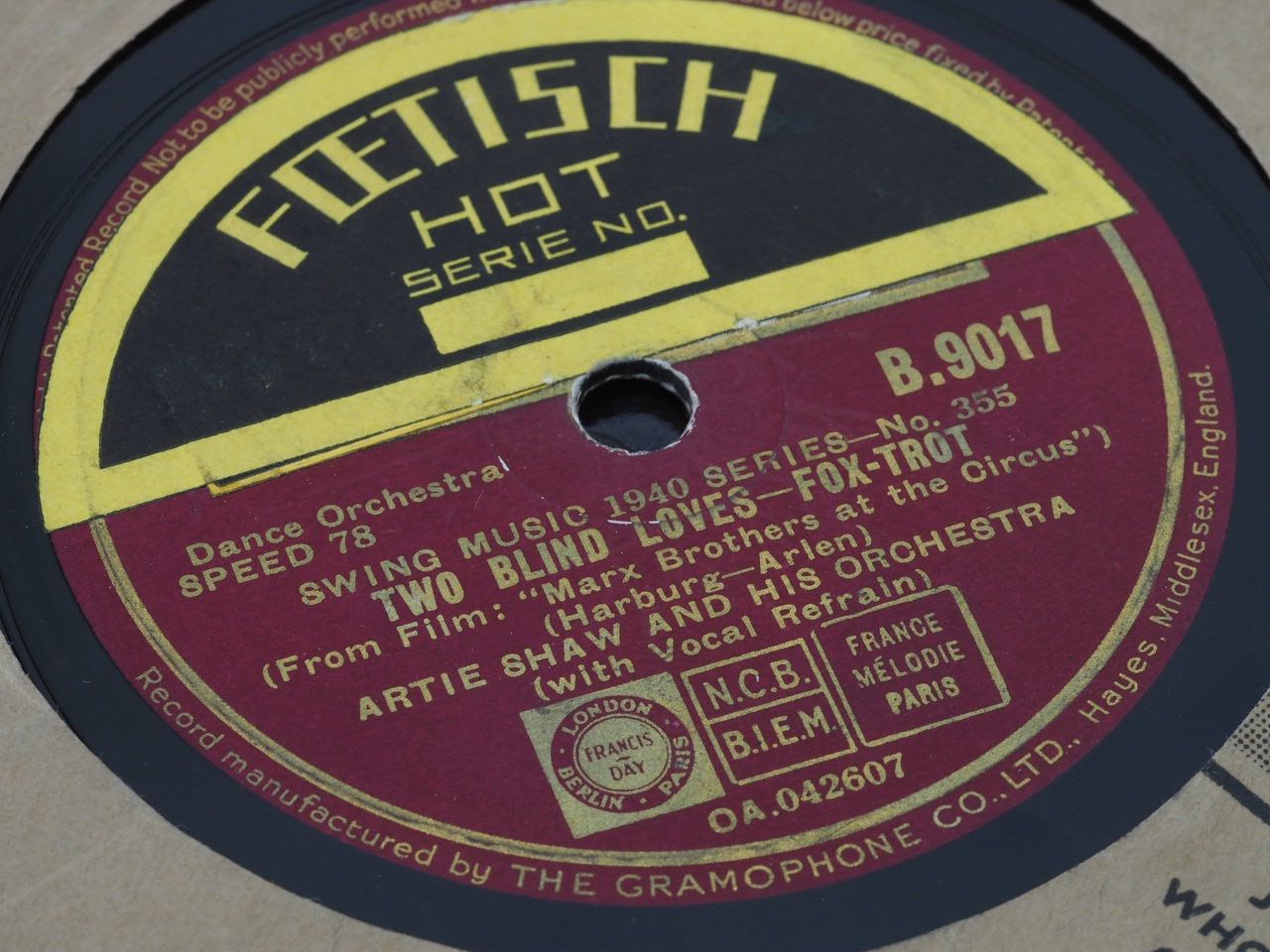 Dischi in vinile: DISQUES 78 TOURS – Usato da Lausanne venduto da Leag