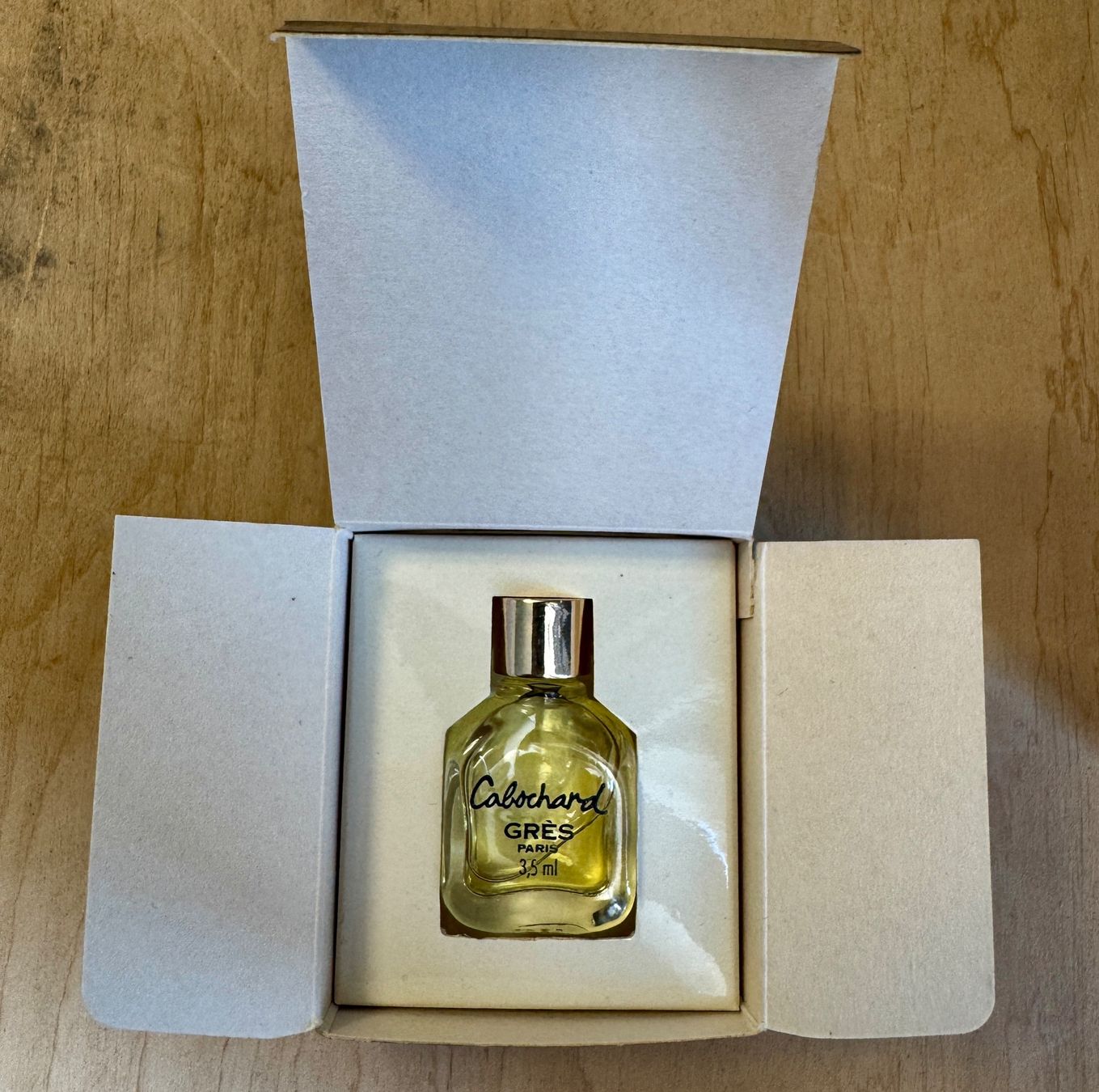 Profumi & Eau de Toilette: Cabochard - Grès - 3.5  ml EDT vintage mit Box – Usato da Rothrist venduto da Luckywinner 1